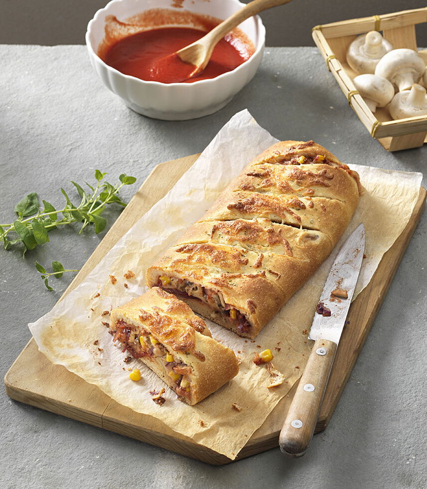 Pizza Stromboli Rezept