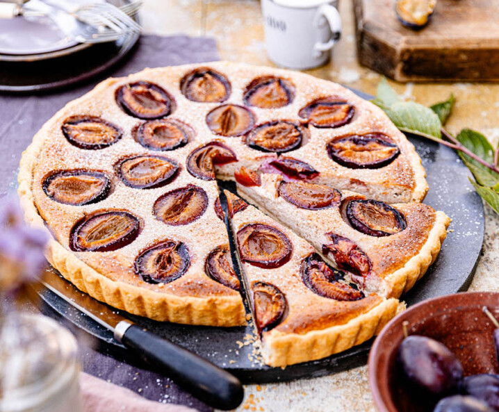 Zwetschken-Nuss-Tarte