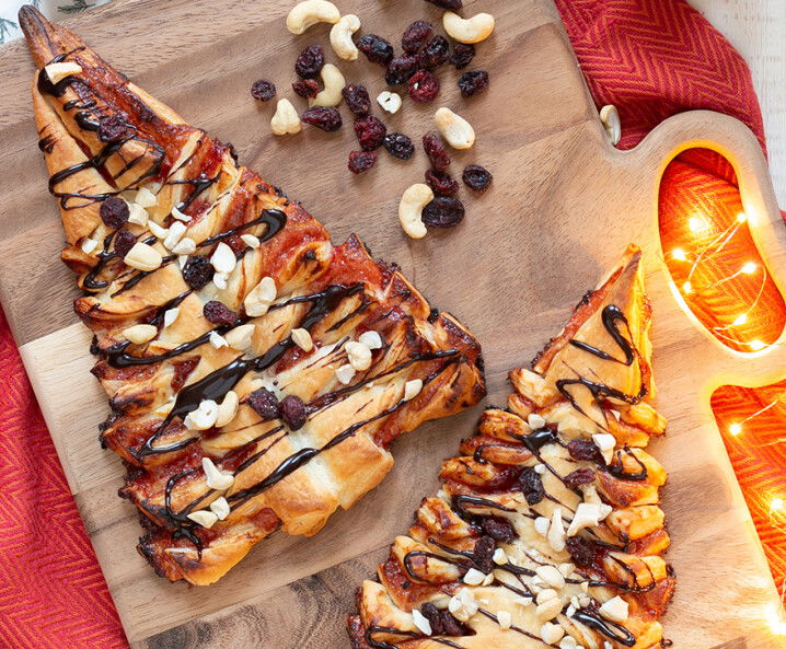 Blätterteig-Tannenbäume -Rezept