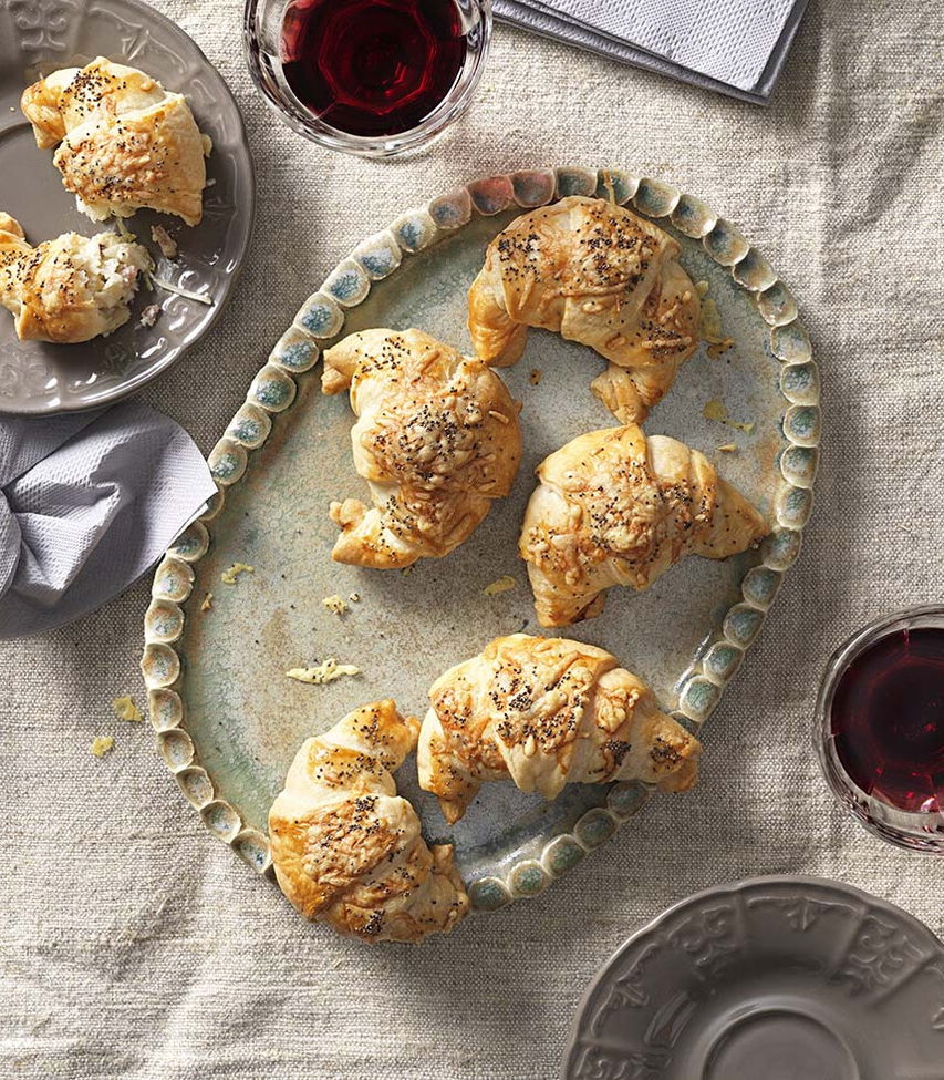 Blätterteig-Krautkipferl - Rezept Tante Fanny