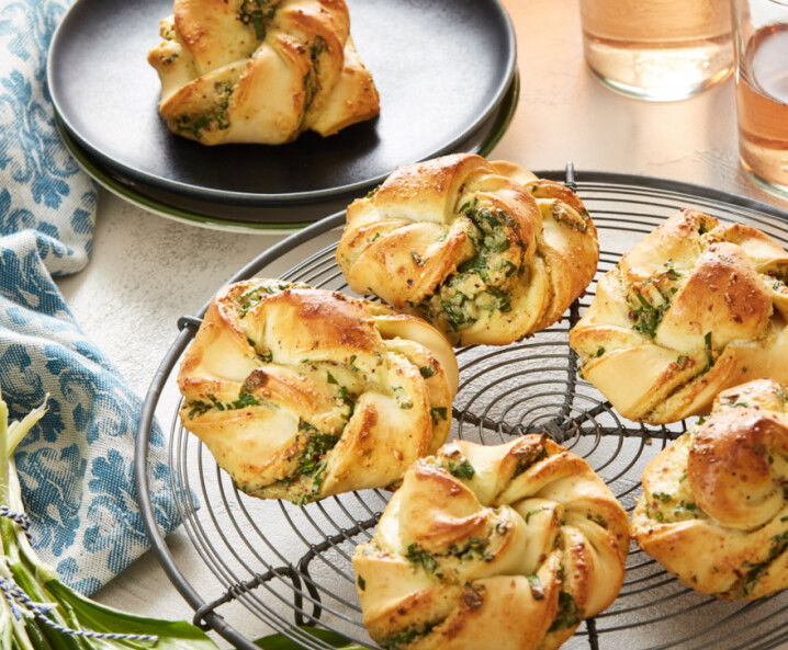 Schnelle Bärlauch-Knoten - Bärlauch Rezept