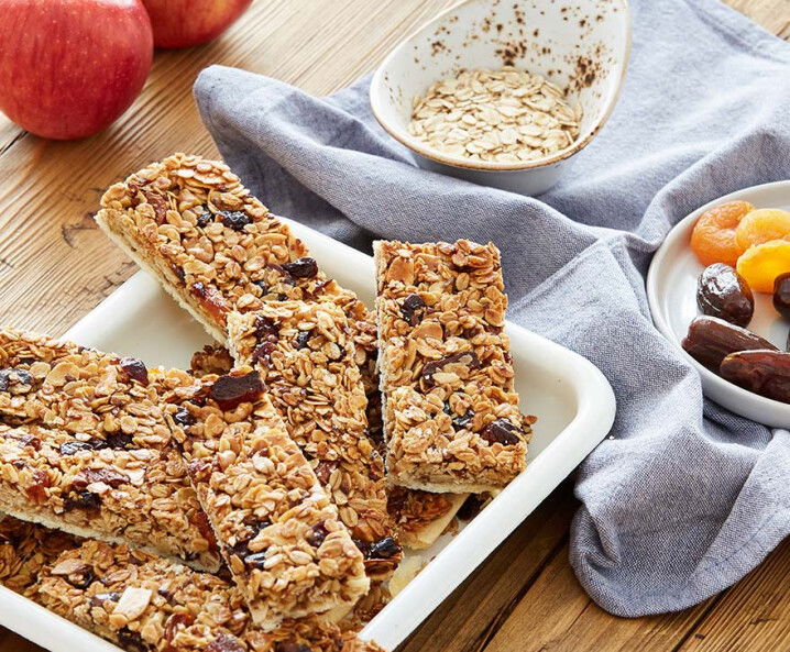 Haferflocken Müsliriegel Rezept - Tante Fanny