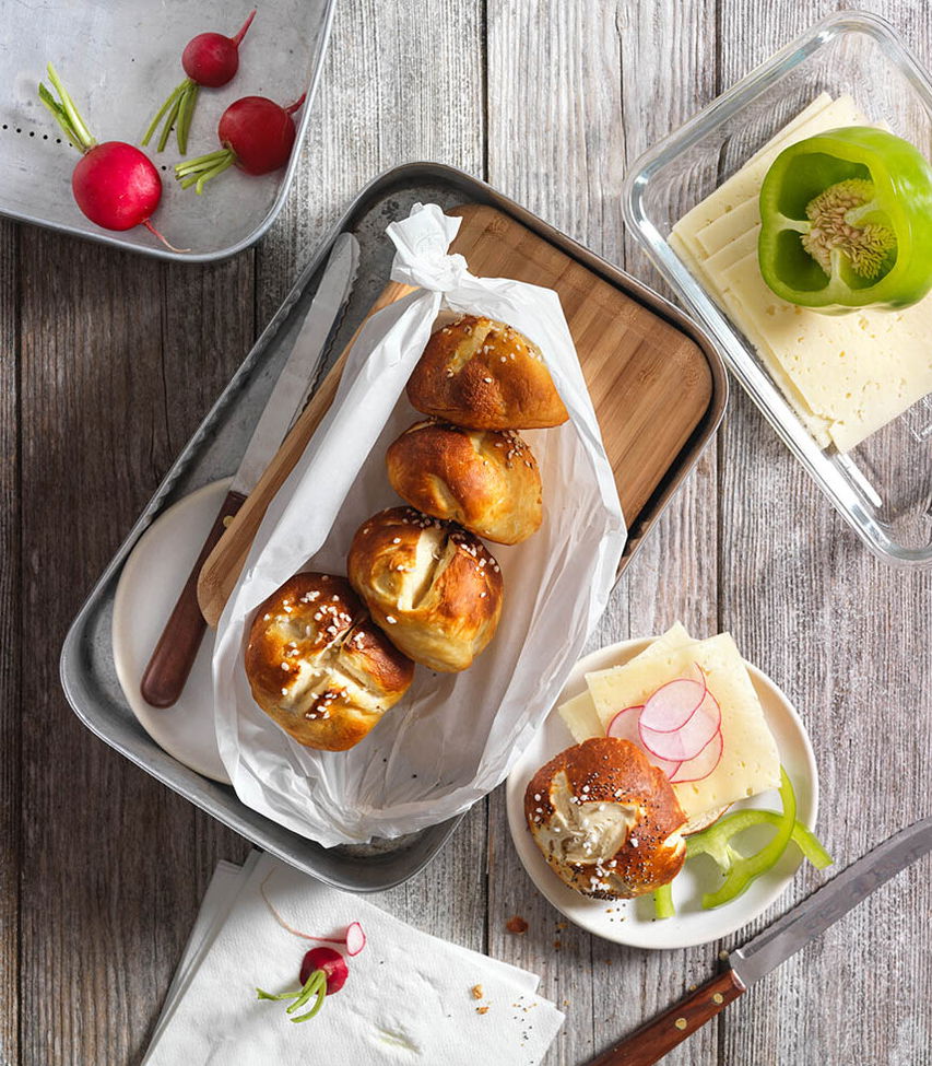 Laugenbrötchen Rezept - Tante Fanny