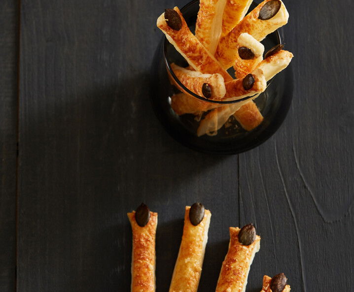 Blätterteig Gruselfinger - Halloween Rezept
