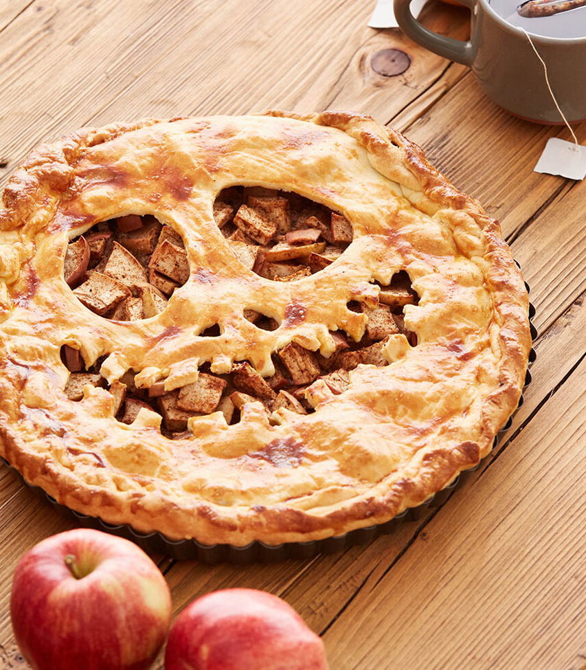 Halloween-Tarte - gruseliges Halloween Rezept