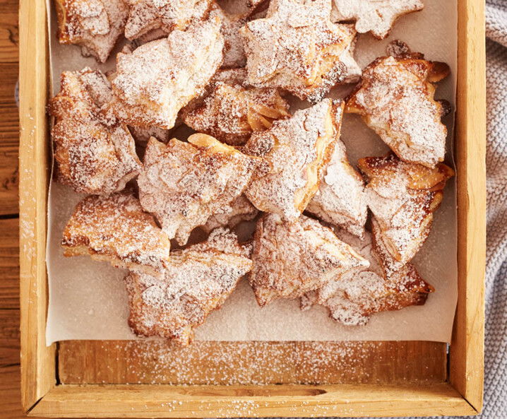 Blätterteigsnacks mit Marzipan - Tante Fanny