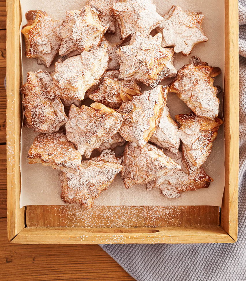 Blätterteigsnacks mit Marzipan - Tante Fanny