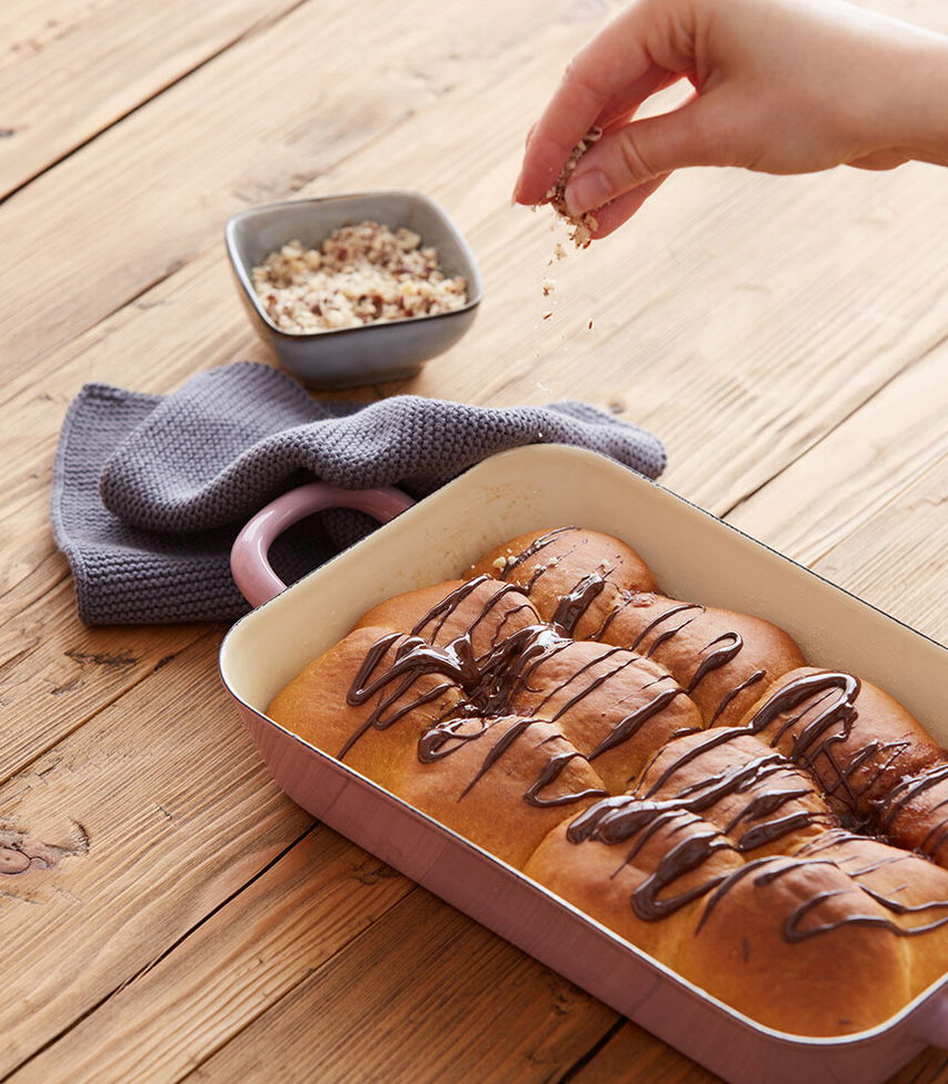 Maronibuchteln mit Schokolade