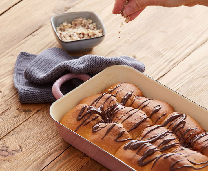 Maronibuchteln mit Schokolade