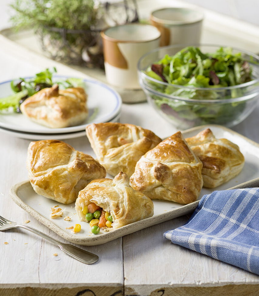 Gemüse-Taschen aus Blätterteig - Tante Fanny