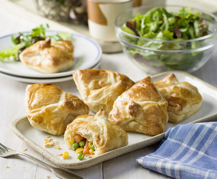 Gemüse-Taschen aus Blätterteig - Tante Fanny