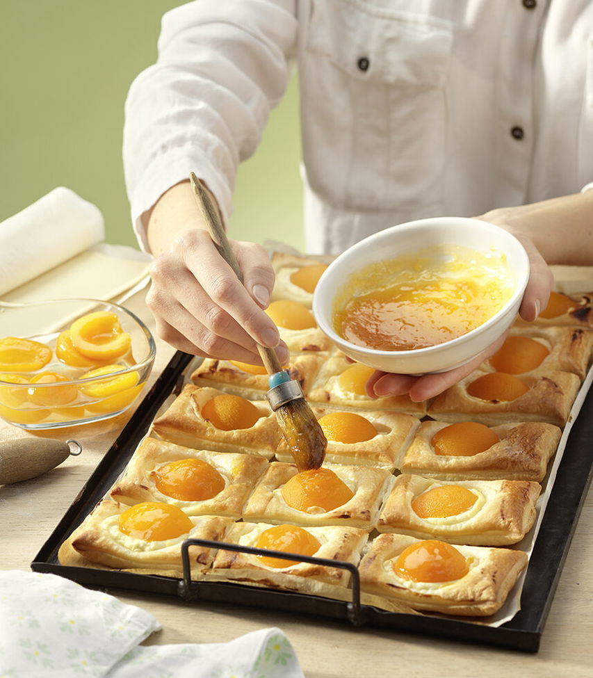 Süße Blätterteig-Spiegeleier - Tante Fanny