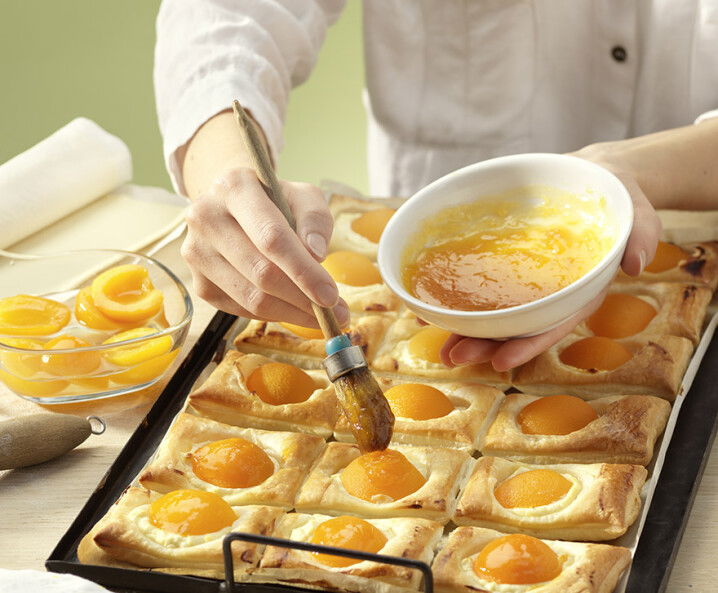 Süße Blätterteig-Spiegeleier - Tante Fanny