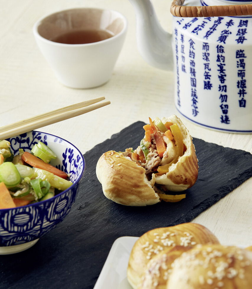 Chinesische Bao Buns - Tante Fanny