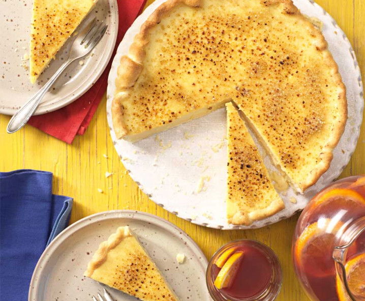 Crema Catalana Tarte - spanische Nachspeise