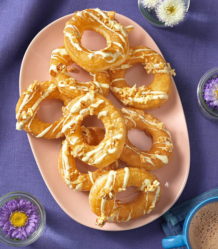 Vegane Knusper-Schoko-Cronuts