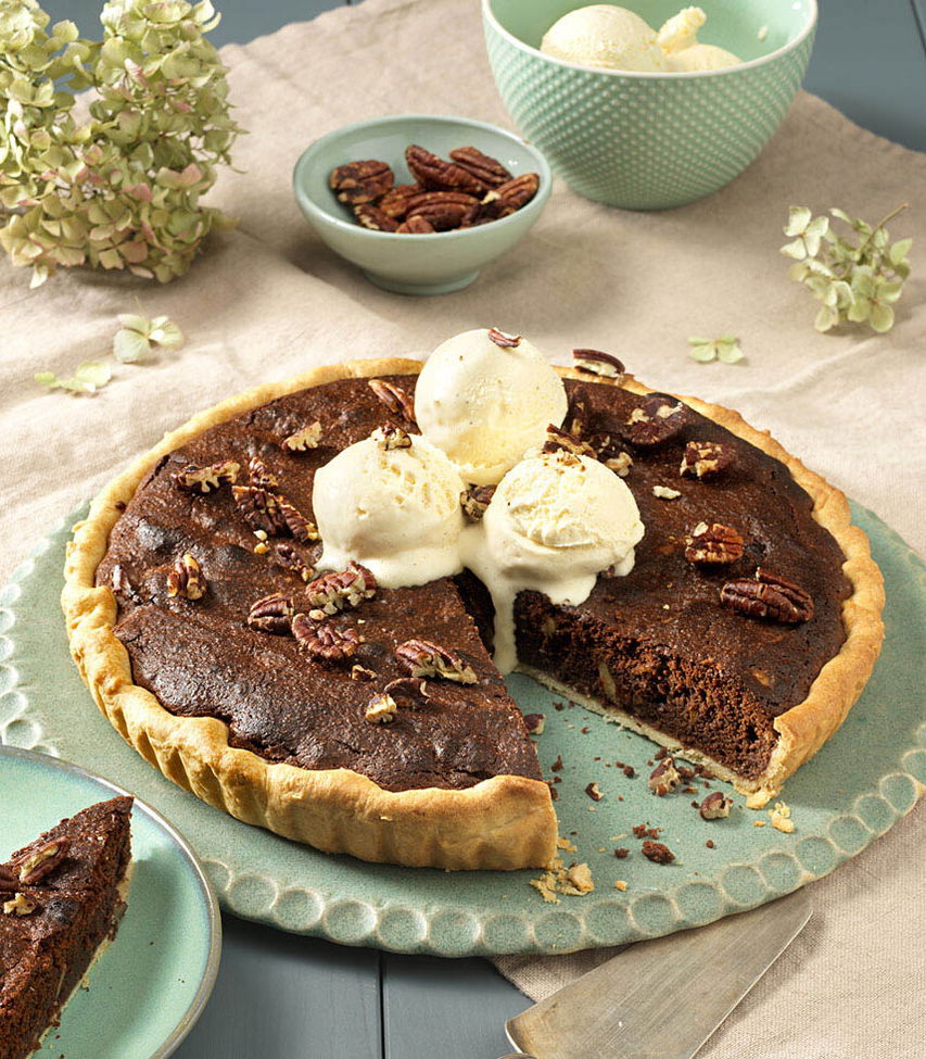 Brownietarte - Rezept