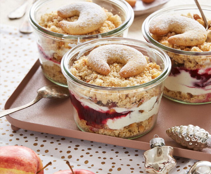 Vanillekipferl-Crumble