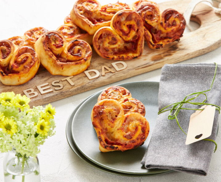 Pizza-Herzen - einfaches Rezept