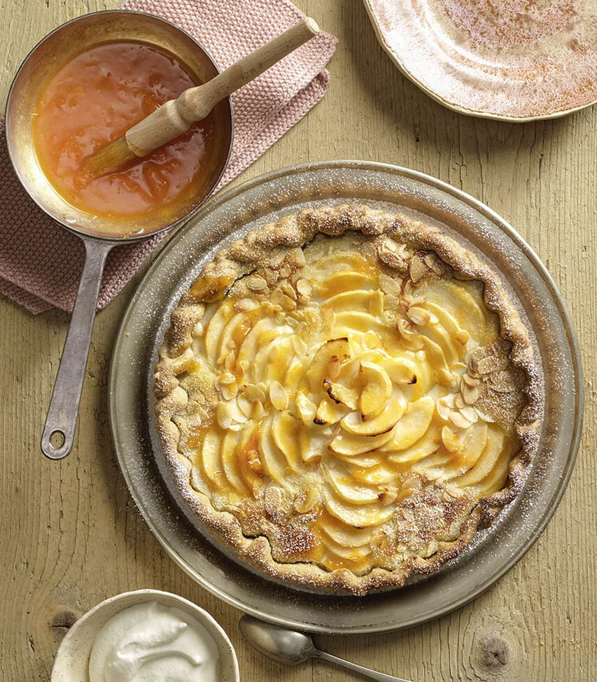 Tarte Bourdaloue mit Birnen