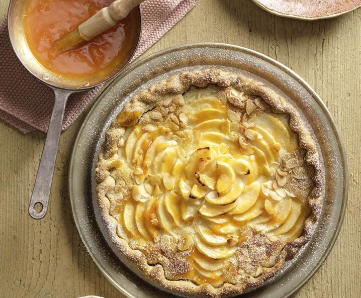 Tarte Bourdaloue mit Birnen