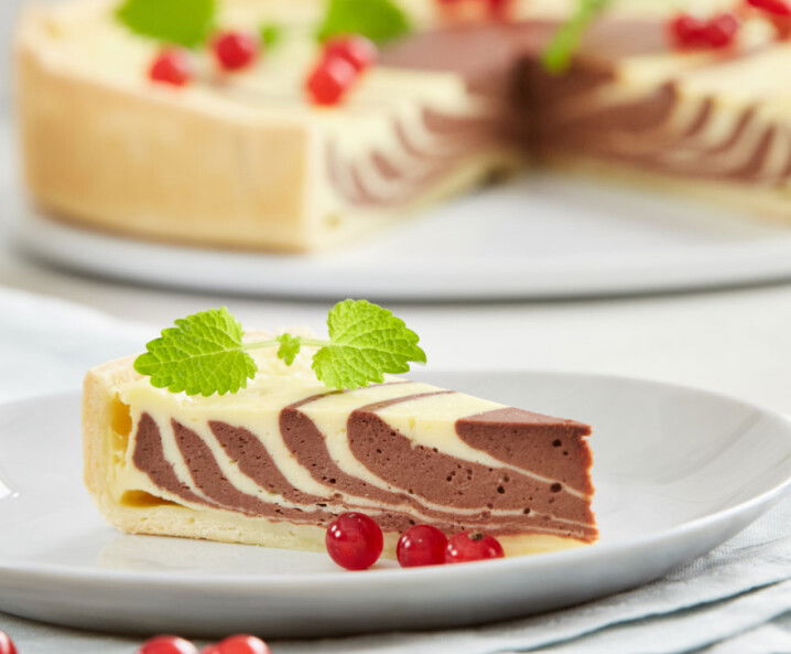 Zebra-Cheesecake Rezept