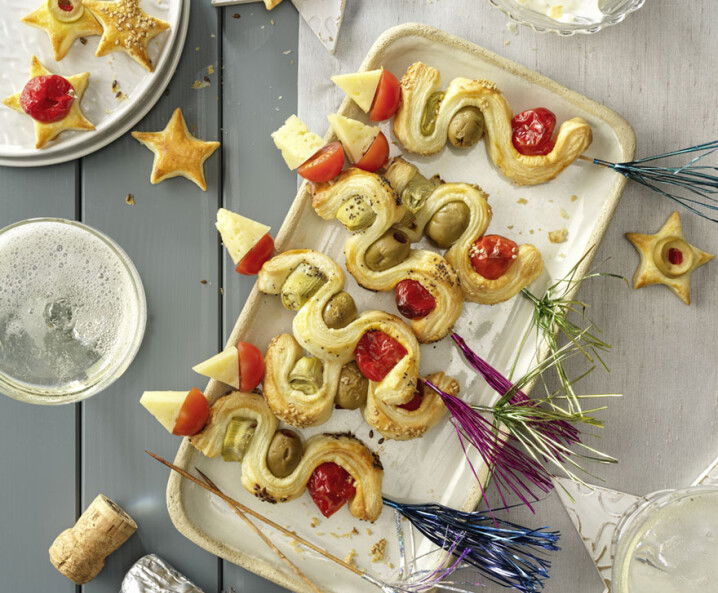 Blätterteig-Snack-Raketen