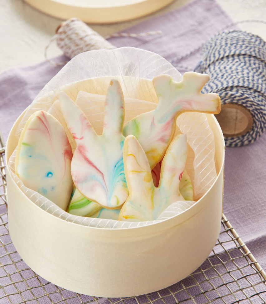 Easter-Marble-Cookies - Osterkekse