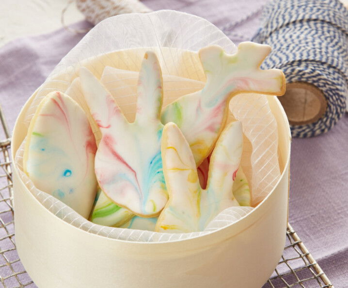 Easter-Marble-Cookies - Osterkekse