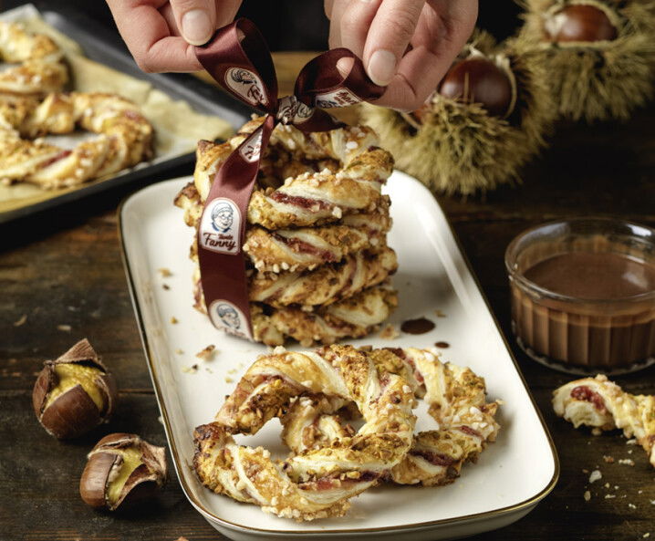 Maroni-Kringel mit-Schokolade