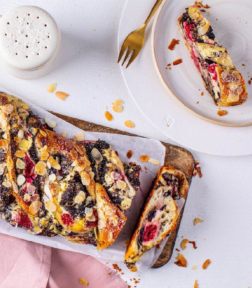 Oreo-Himbeerstriezel - Rezept