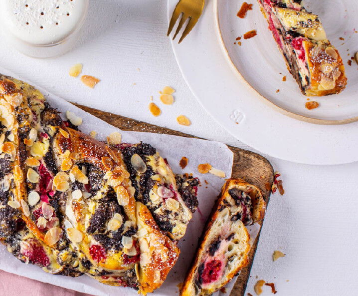 Oreo-Himbeerstriezel - Rezept