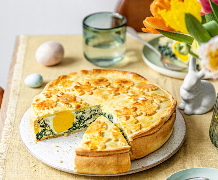 Torta Pasqualina Rezept - italienische Ostertorte