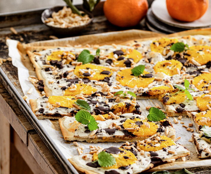 Flammkuchen Orange-Zartbitter