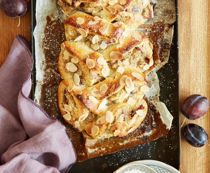 Zupfschnecken Maroni-Zwetschgenfüllung