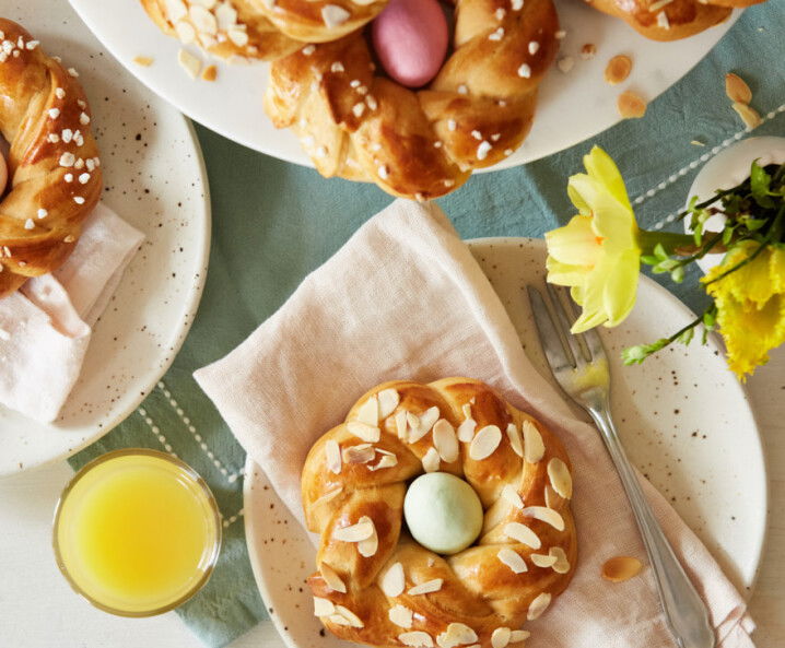 Oster-Kränzchen backen - Tante Fanny
