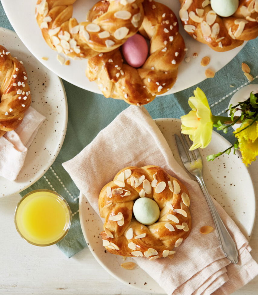 Oster-Kränzchen backen - Tante Fanny