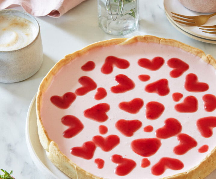 Erdbeertorte mit griechischem Joghurt