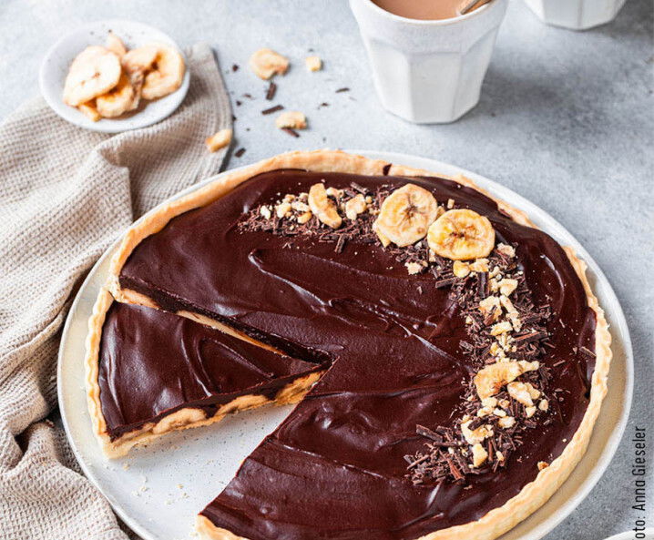 Schoko-Bananen-Tarte