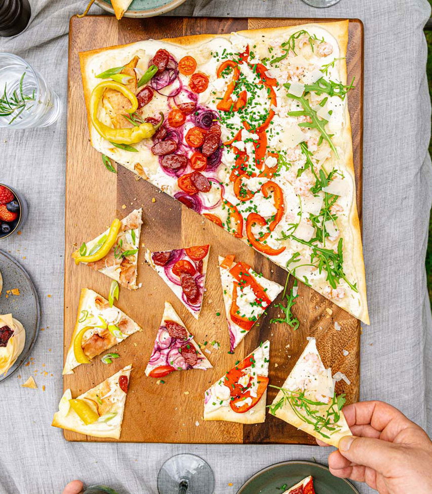 XXL Party Flammkuchen