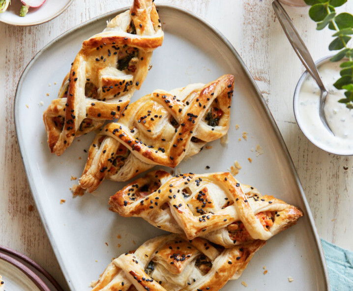 Blätterteig-Frühlingsspitzen