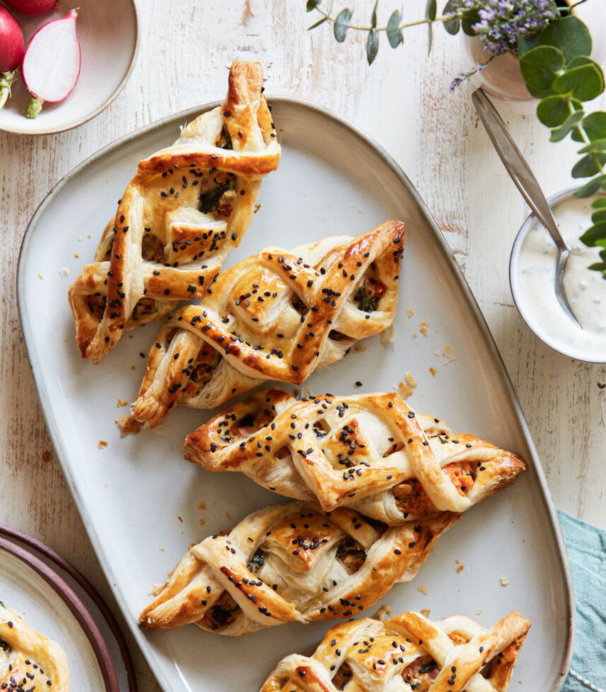 Blätterteig-Frühlingsspitzen