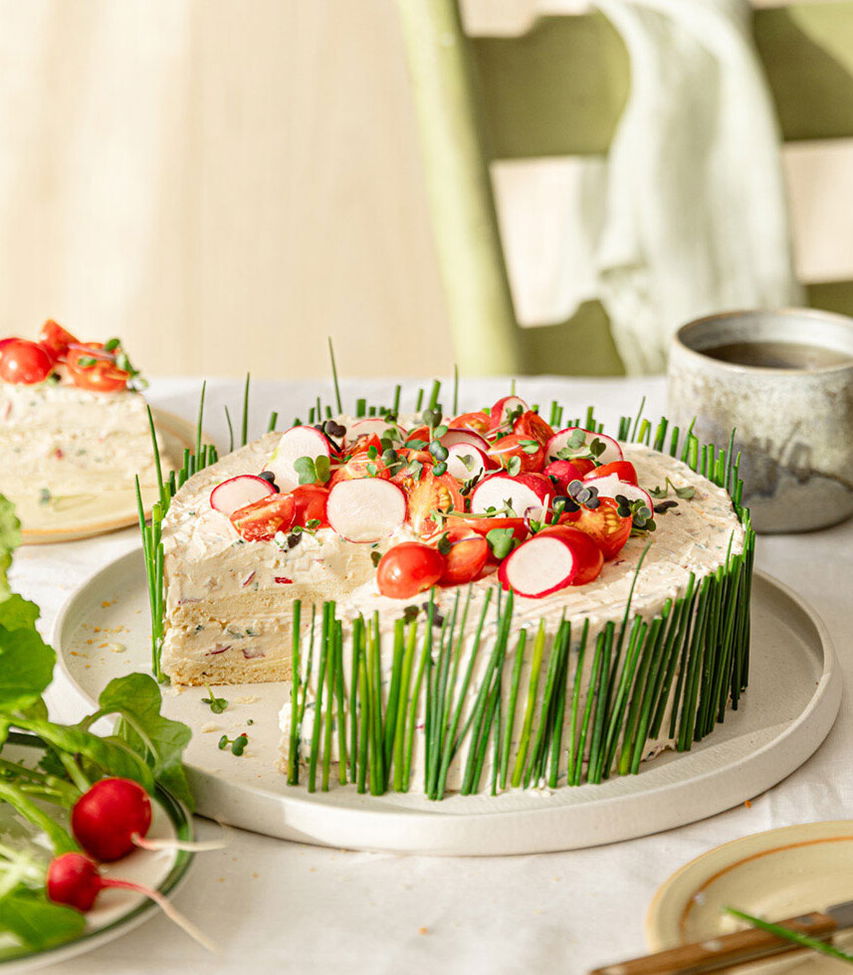 Herzhafter Cheesecake