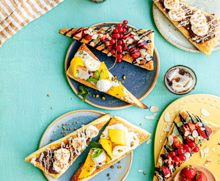 Süße Croissant Slices