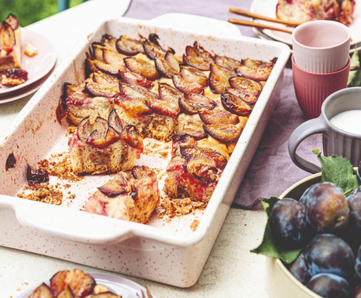 Zwetschken-Schnecken-Kuchen