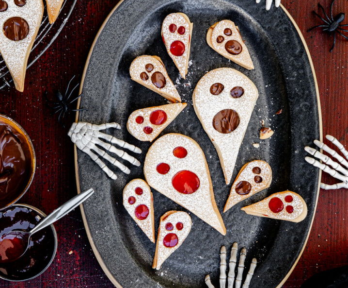 Gruselige Geisterkekse