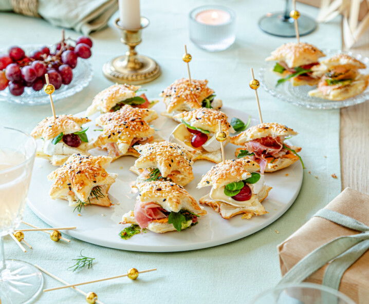 Festliche Mini-Sandwiches