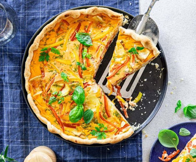 paprikás quiche