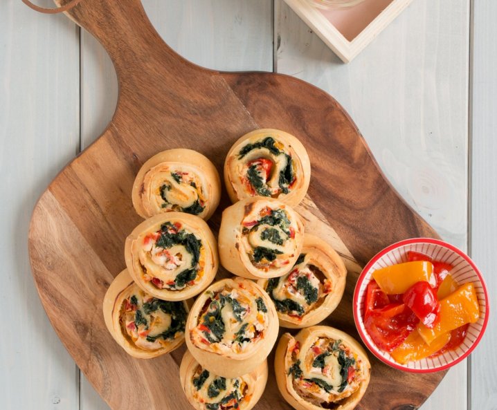 Vegetáriánus pizzagolyók