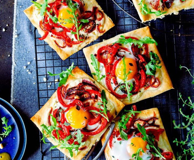 mini pizza bianca